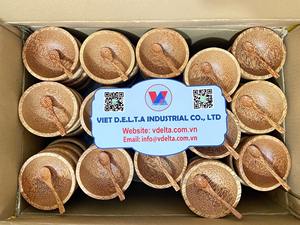 กะลามะพร้าวทำด้วยมือและชุดช้อน /katty - Product Image 6