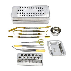 Fabricante Proveedor Dental Implante Cirugía Set Clase II Manual Quirúrgico Kit Fibrin Bowl Bandeja Instrumento Caja Base Quirúrgica - Product Image 1