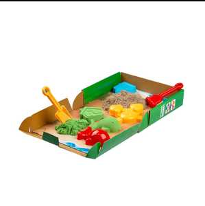 Sabbia gioco sensoriale con colori assortiti e stampi all'ingrosso giocattoli educativi per bambini a buon mercato
