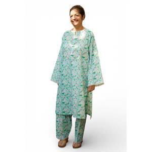 เสื้อเชิ้ตผ้าลินินพิมพ์ลายดอกไม้ 1 ตัว รุ่น SL-62002 ระบายอากาศได้ดีและมีสไตล์ - Product Image 2