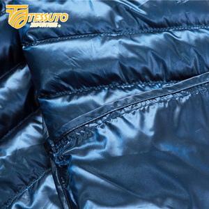 <b>Men's</b> Custom Satin Puffer Jacket Designer Winter Bubble <b>Padded</b> <b>Coat</b> Waterproof Quick Dry Breathable Zipper Closure Short Length - Product Image 5