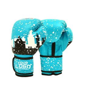 Velcro soporte de muñeca gancho y lazo soporte de muñeca al por mayor logotipo personalizado guantes de boxeo MMA - Product Image 1