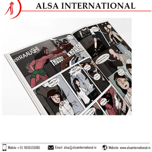 Fabricante indio Servicio de impresión de libros de alta venta Impresión de cómics disponible de proveedores indios a precio razonable - Product Image 3
