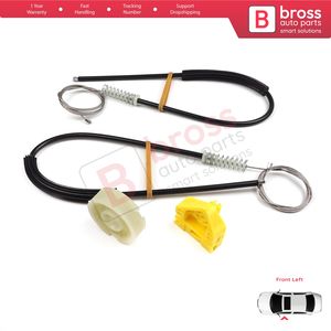 BWR5107 Kit de reparación de regulador de ventana puerta izquierda para Master MK3 Vauxhall Movano B NV400 X62 Interstar 807210008R Bross Auto Parts - Product Image 5