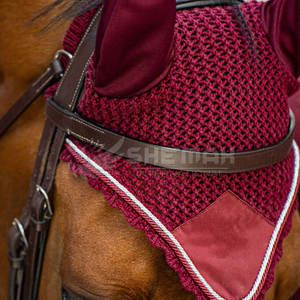 Quantité minimale de commande bas taux de gros équipement d'équitation bonnet d'oreille dernière conception cheval oreille bonnet fabriqué au Pakistan - Product Image 3