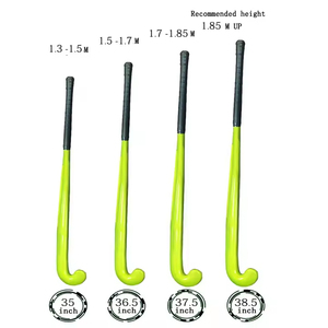 Palos de hockey sobre hierba ligeros de alta calidad, diseño fácil de llevar, Material de madera de Color de tamaño personalizado para niños jóvenes-JAZO - Product Image 4