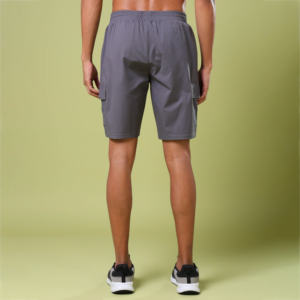 Pantalon cargo en polyester à séchage rapide pour homme-Couleur unie Design multi-poches 2025 Streetwear décontracté Mode pour la plage et la randonnée - Product Image 2