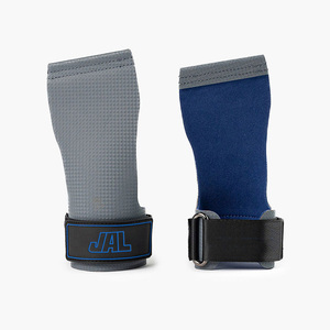 Entrenamiento de levantamiento de pesas Agarre de mano antideslizante Último estilo Fitness Atletismo Entrenamiento Logotipo personalizado y colores Empuñaduras de ajuste cruzado - Product Image 3