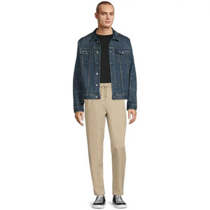 Best Selling Wholesale Denim <b>Fur</b> Addition <b>Jackets</b> Top Suppliers Stylish Biker 2025 New Custom <b>Men</b> Denim <b>Men's</b> <b>Jackets</b> - Product Image 3