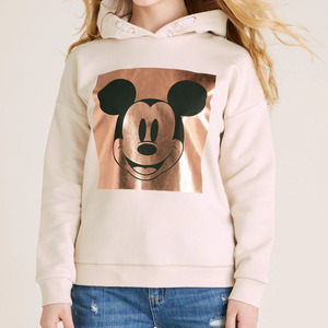 Sudadera con Capucha Personalizada para Niñas con Mangas Completas y Capucha, Mezcla de Felpa de Algodón, Corte Holgado, Hombros Caídos y Textura Suave 2026 - Product Image 6