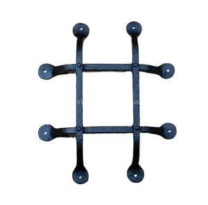 OMG ngành công nghiệp rèn sắt cửa sổ nướng tính năng an toàn thép đúc để sử dụng nhà - Product Image 1