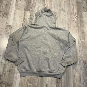 Sudadera con capucha de diamantes de imitación personalizada sin pulóver Sudadera con capucha de lavado ácido para hombre Logotipo de impresión de pantalla sudaderas con capucha desgastadas Vintage de lana de peso pesado - Product Image 2