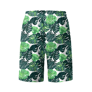 Pantalones cortos de hombre cómodos lisos en blanco con estampado de logotipo personalizado, pantalones cortos de algodón desgastado con cordón atlético para hombre, exportación desde BD - Product Image 3