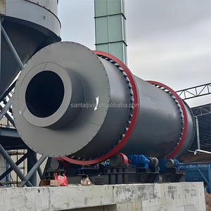 Sécheur rotatif à tambour à trois passages à fonctionnement continu, haute efficacité thermique, machine de séchage de la biomasse et du béton, huile/<span class=keywords><strong>gaz</strong></span>/électricité - Product Image 3