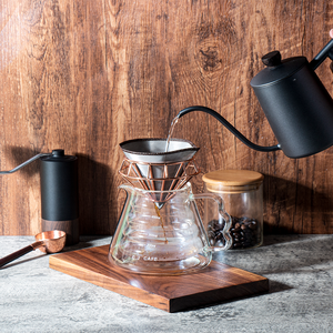 Cafetière à Gouttes Mini Portable et Durable en Forme <span class=keywords><strong>de</strong></span> Diamant Écologique Caf Filtre à <span class=keywords><strong>Café</strong></span> en Acier Inoxydable 304 - Product Image 6