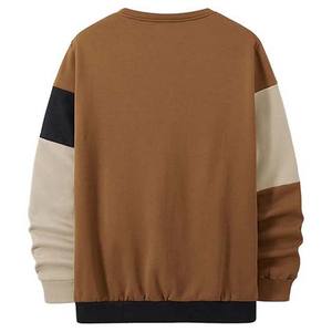 Premium Heavy Weight Vintage Crewneck Sudaderas para hombre Contraste de color OEM Diseño personalizado Bordado Ecológico Transpirable - Product Image 2