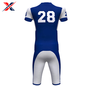 เสื้อฟุตบอลอเมริกันสำหรับผู้ใหญ่ ผลิตจากโพลีเอสเตอร์ 100% พิมพ์ลายแบบซับลิเมชั่นตามสั่ง ออกแบบโลโก้ของคุณเอง คุณภาพทนทาน สินค้ามาใหม่ - Product Image 4