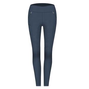 Elegante mujer Equitacion Leggings personalizable elástico Fit Show ropa caballo montar medias pantalones a granel al por mayor - Product Image 5