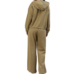 Conjunto Deportivo Casual de 2 Piezas para Mujer, Ropa Deportiva por Encima de la Rodilla, Color Sólido, Primavera Verano, Personalizado, Mejor Calidad - Product Image 4