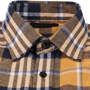 Camisa de Franela Deportiva Casual para Hombre 2024, Ropa de Motociclismo, Algodón Premium, Talla Grande, Tela Vaquera Ligera - Product Image 6