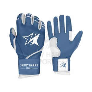 Guantes de softbol de cuero Guantes de bateo de béisbol suaves elásticos antideslizantes para jóvenes adultos - Product Image 3