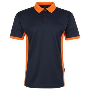 Camiseta de Polo de Golf Personalizada para Hombre, 100% Poliéster, Manga Corta, Transpirable, Informal, Tejida, OEM, Venta al por Mayor - Product Image 2