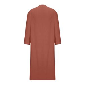 Personnalisé Nouveau Dubaï Abaya Robe Islamique Chemise Longue Robe Traditionnelle Saoudienne Robe Musulmans Simple Thobe - Product Image 6