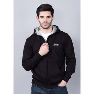 เสื้อฮู้ดดี้ JEFF ผ้าฟลีซเนื้อนุ่ม โพลีเอสเตอร์ 100% ไซส์ XXS แบบซิป สำหรับฤดูหนาว ป้องกันรอยยับ ป้องกันการหดตัว น้ำหนักเบา คุณสมบัติพิเศษแบบกำหนดเองได้ - Product Image 1
