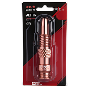 ABITIG 17/18/26 Cuerpo de Boquilla para Antorchas de Soldadura Estándar 1.6 mm Paquete de 10 - Product Image 3