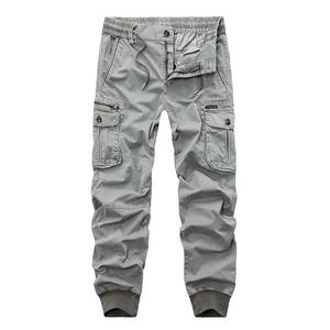 Wholesale Custom Logo Women's Sports Jogger <b>Cargo</b> Pants Straight <b>Wide</b> <b>Leg</b> High Trousers with Pocket Canvas Fabric Dark Wash - Product Image 1
