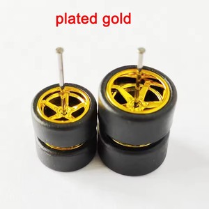 قوالب حقن بلاستيكية لنموذج سيارة بمقياس 1:64، قوالب مطاطية، عجلات وإطارات سيارات معدنية بمقياس 1/64، 10.7 مم، 10.8 مم، 11.2 مم، 12.8 مم - Product Image 5