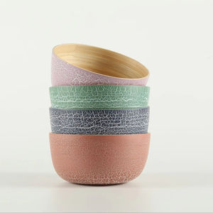 Hot 2026 <b>Bamboo</b> Bowl Manufactured From Natural Plant <b>Fiber</b> Material For Food Serving Kitchen Dining Use Made In Vietnam - Product Image 1