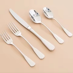 Juego de Cubiertos de Acero Inoxidable de Primera Calidad, Tenedor, Cuchara, Cuchillo, Cubiertos para el Hogar, Cocina, Restaurante, Hotel, Vajilla - Product Image 6