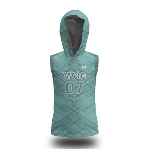 ชุดเครื่องแบบมีฮู้ดสำหรับเด็กผู้หญิง100% ชุดผ้าโพลีเอสเตอร์ธง7on7ฟุตบอลระบายอากาศได้ปรับแต่งได้ตามต้องการ - Product Image 2