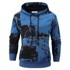 Sudaderas con capucha personalizadas de algodón para hombre Colección Tie Dye al mejor precio del fabricante Moda de moda para el invierno - Product Image 1