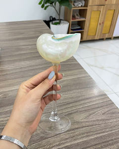 ถ้วยเปลือกหอยออกแบบโลโก้ได้ตามต้องการอุปกรณ์ตกแต่งงานแต่งงานชายหาด - Product Image 4