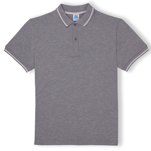 เสื้อโปโลแบบเรียบ ยูนิเซ็กซ์ เนื้อผ้าเบาและเย็น มีหลายสี ราคาถูก ซื้อจำนวนมากสำหรับชุดยูนิฟอร์มทำงาน - Product Image 1