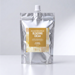 Crème décolorante COOL BLONDE - 8/9 niveaux, Crème décolorante avec pigment bleu anti-jaunissement et bisabolol, Fabriqué en Italie - Product Image 3