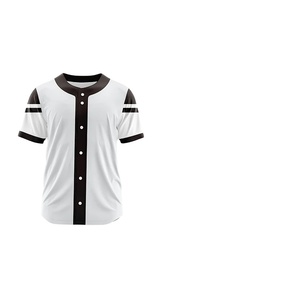 Camiseta de Béisbol Personalizada con Sublimación, Nombre del Equipo, Número, Uniforme de Béisbol, Camiseta Deportiva de Hip Hop con Rayas para Hombre - Product Image 4