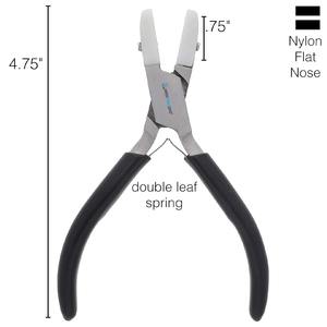 Pince à bec plat ZetoMedPro avec embouts recouverts de PVC, outil professionnel pour bijoux, pour un pliage et une mise en forme précis - Product Image 2