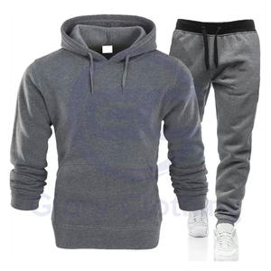 Chándal de Invierno para Hombre, de Primera Calidad, Diferentes Colores, Logotipo Personalizado, Transpirable, Cómodo, 100% Algodón - Product Image 1