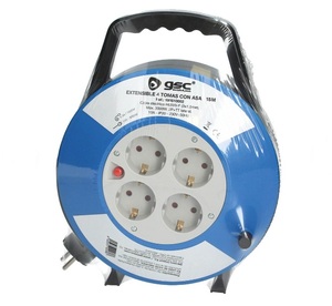 15 เมตร ปลั๊กพ่วงไฟฟ้าแบบขยายได้ 4 ช่อง 13A 3x1.5 มม. IP20 (GSC 100510002) - Product Image 2