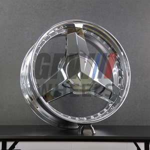 Gpw ล้อปลอม2ชิ้นขนาด18-24นิ้วขอบจานลึกสำหรับ BMW M5 Mercedes AMG Audi RS PORSCHE 911 <span class=keywords><strong>Tesla</strong></span> MODELS GTR - Product Image 2