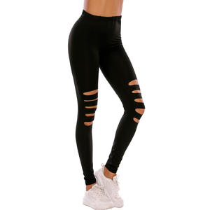 Leggings de sport imprimés léopard pour femmes, leggings de sport taille haute, leggings extensibles pour femmes - Product Image 4