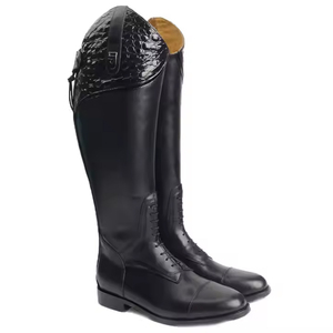 Nuevo diseño, equipo de equitación ecuestre, botas de cuero para montar a caballo, botas de cuero para montar a caballo de alta calidad - Product Image 2