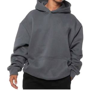 Sudaderas con capucha para hombre, sudaderas con capucha con logotipo bordado personalizado, sudaderas con capucha personalizadas para hombre, 100% poliéster, ropa de calle de gran tamaño, algodón orgánico - Product Image 5
