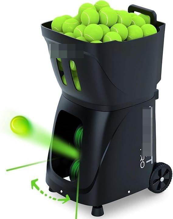LATEST NEW Va-riable SpeedS 28-Spot Portable Tennis Ball Machines