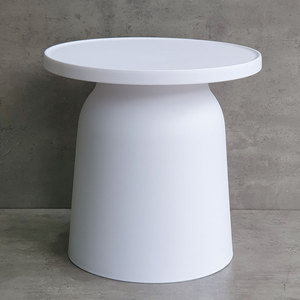 Minimalist PP Plastic Convertible <b>Side</b> <b>Table</b> 47cm for Living Room Home Use ST-LHA806 - Product Image 5