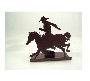 ที่ใส่ชาพร้อมไฟโลหะรูปม้าสีแดง - Product Image 2