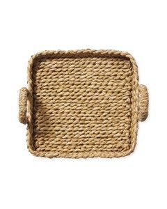 ถาดเสิร์ฟอาหารหวายทรงกลมสำหรับตกแต่งบ้านถาดเสิร์ฟอาหารหวายสานมีสไตล์ - Product Image 3